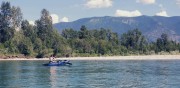 one man pontoon boat fishing